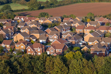 Houses in countryside