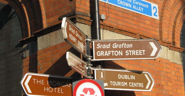 Dublin street signs