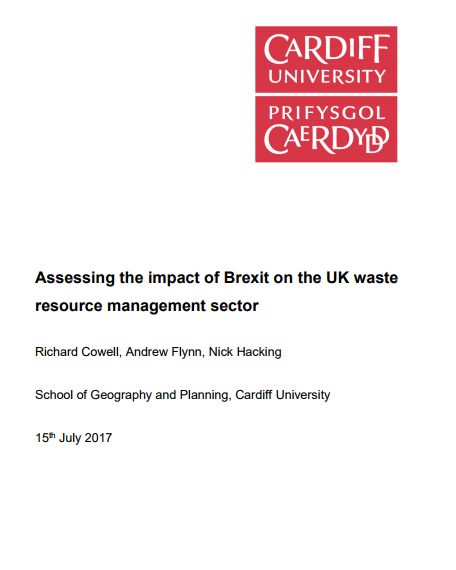 Cover Waste Policy Brief