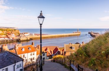Whitby, North Yorkshire, a site of UK fisheries. Whitby, North Yorkshire. By Tim Hill.