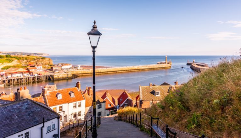 Whitby, North Yorkshire, a site of UK fisheries. Whitby, North Yorkshire. By Tim Hill.