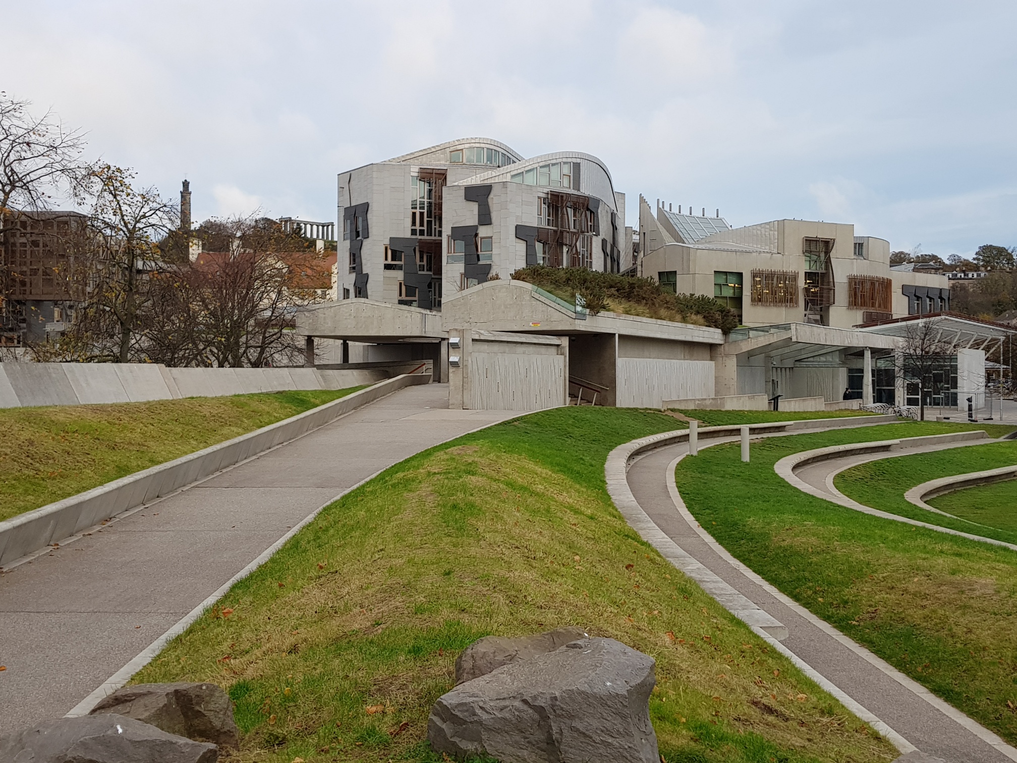 Scottish Parliament by Colin Reid