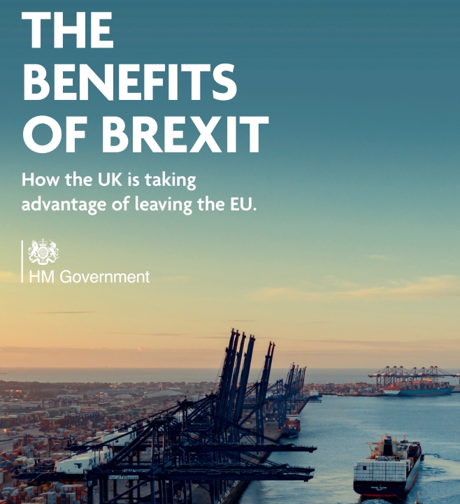 Benefits of Brexit report cover